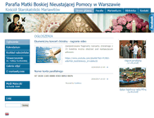 Tablet Screenshot of mariawita.waw.pl